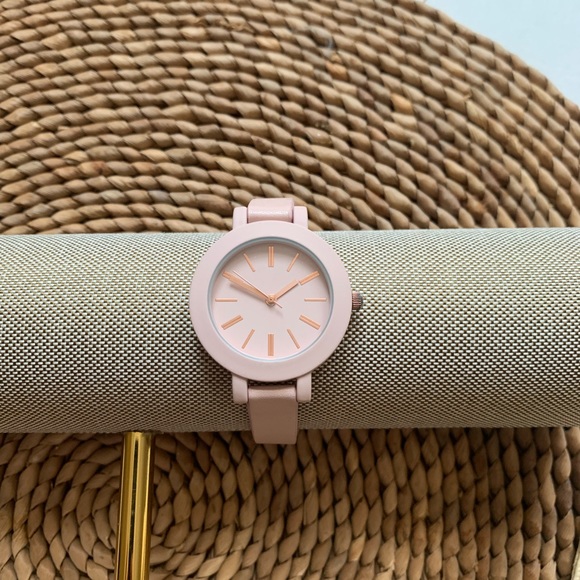 Nordstrom Accessories - Nordstrom | Baby Pink Monochromatic Skinny Watch